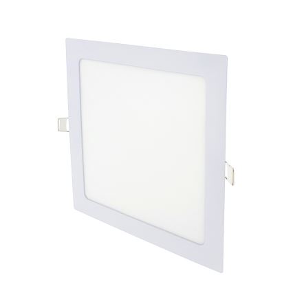 LED Podhledové svítidlo SQUARE LED/18W/230V 6500K 22x22 cm bílá