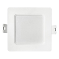 LED Podhledové svítidlo SQUARE LED/3W/230V 4000K 9x9 cm bílá