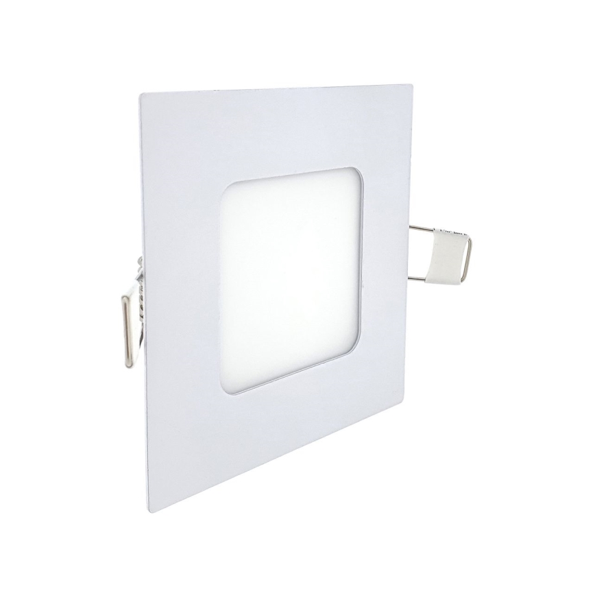 LED Podhledové svítidlo SQUARE LED/3W/230V 4200K 8,3x8,3 cm bílá