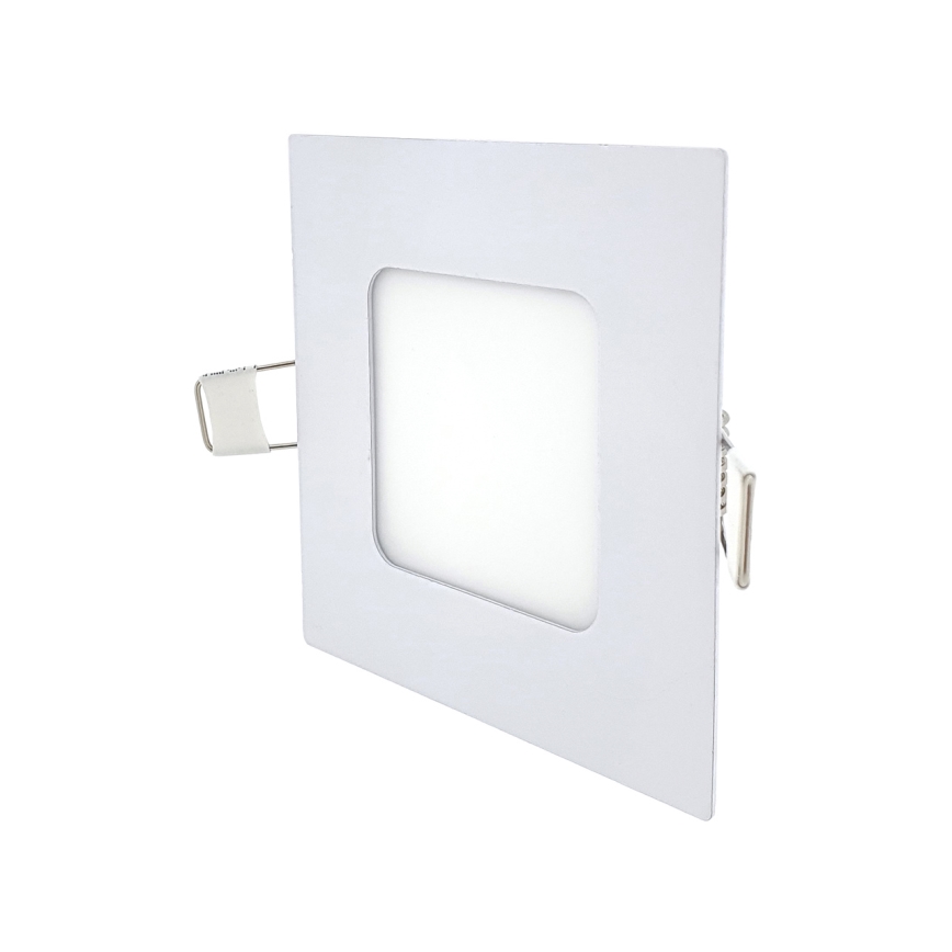 LED Podhledové svítidlo SQUARE LED/3W/230V 4200K 8,3x8,3 cm bílá