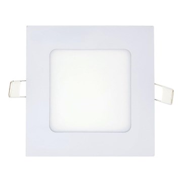 LED Podhledové svítidlo SQUARE LED/6W/230V 4200K 11,8x11,8 cm bílá