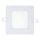 LED Podhledové svítidlo SQUARE LED/6W/230V 4200K 11,8x11,8 cm bílá