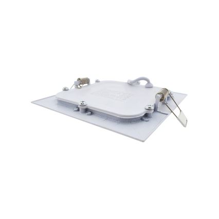 LED Podhledové svítidlo SQUARE LED/6W/230V 4200K 11,8x11,8 cm bílá