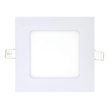LED Podhledové svítidlo SQUARE LED/6W/230V 6500K 11,8x11,8 cm bílá