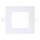 LED Podhledové svítidlo SQUARE LED/6W/230V 6500K 11,8x11,8 cm bílá