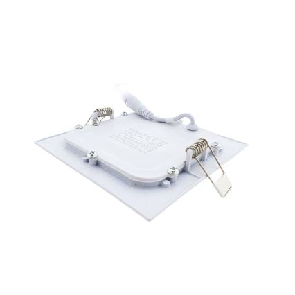 LED Podhledové svítidlo SQUARE LED/6W/230V 6500K 11,8x11,8 cm bílá