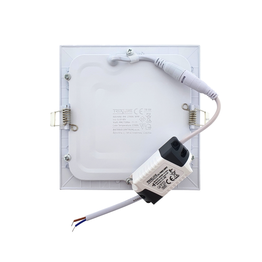 LED Podhledové svítidlo SQUARE LED/9W/230V 2700K