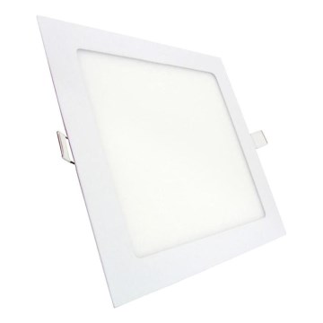 LED Podhledové svítidlo SQUARE LED/9W/230V 4200K 14,6x14,6 cm bílá