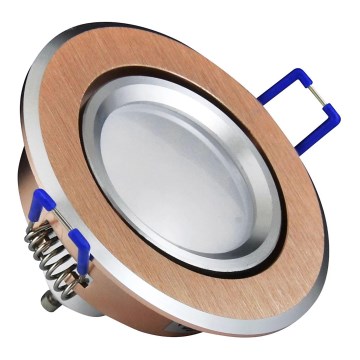 LED Podhledové svítidlo SUN OLAL 1xGU10/3,5W/230V 3000K pr. 8,4 cm zlatá