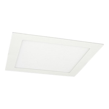 LED Podhledové svítidlo VEGA LED/12W/230V 2900/3900/5800K 17,5x17,5 cm bílá
