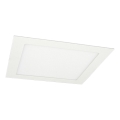LED Podhledové svítidlo VEGA LED/18W/230V 2900/3900/5800K 22,5x22,5 cm bílá