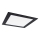 LED Podhledové svítidlo VEGA LED/18W/230V 2900/3900/5800K 22,5x22,5 cm černá