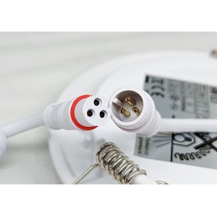 LED Podhledové svítidlo VEGA LED/6W/230V 2900/3900/5800K 12,5x12,5 cm bílá