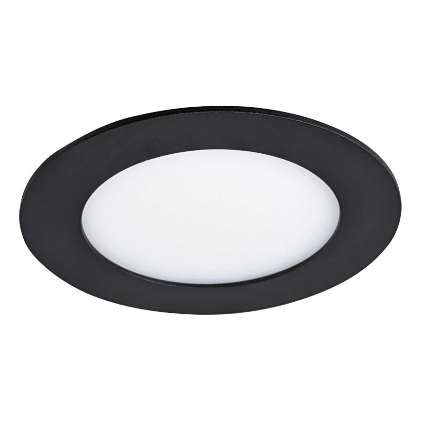 LED Podhledové svítidlo VEGA LED/6W/230V 2900/3900/5800K pr. 12,5 cm černá