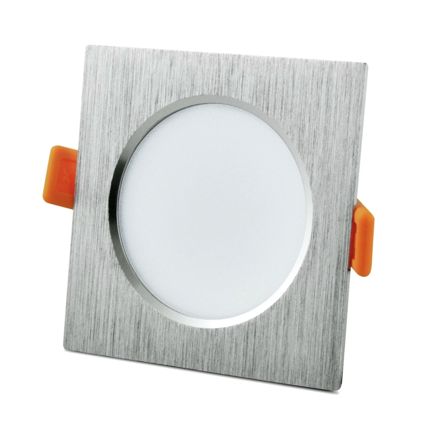 LED Podhledové svítidlo VENUS LED/7W/230V stříbrná hranaté
