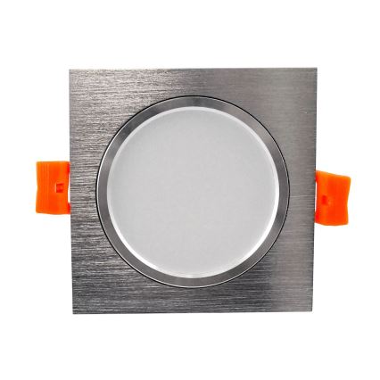 LED Podhledové svítidlo VENUS LED/7W/230V stříbrná hranaté