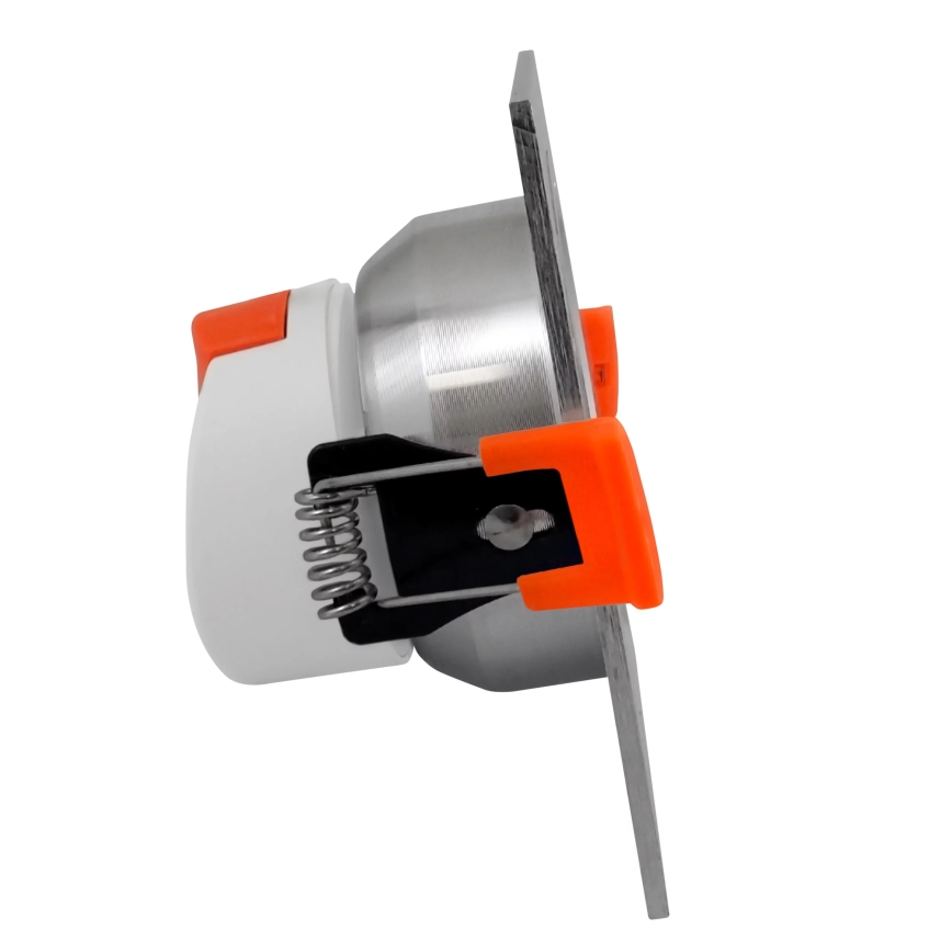 LED Podhledové svítidlo VENUS LED/7W/230V stříbrná hranaté