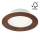 LED Podhledové svítidlo WOODY SPOT LED/12,5W/230V 3000K třešeň ø 16 cm