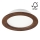 LED Podhledové svítidlo WOODY SPOT LED/16,5W/230V 4000K třešeň ø 18,5 cm