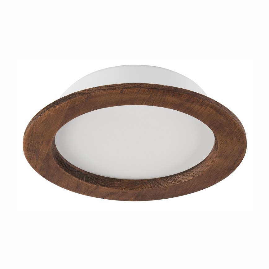 LED Podhledové svítidlo WOODY SPOT LED/16,5W/230V 4000K třešeň ø 18,5 cm
