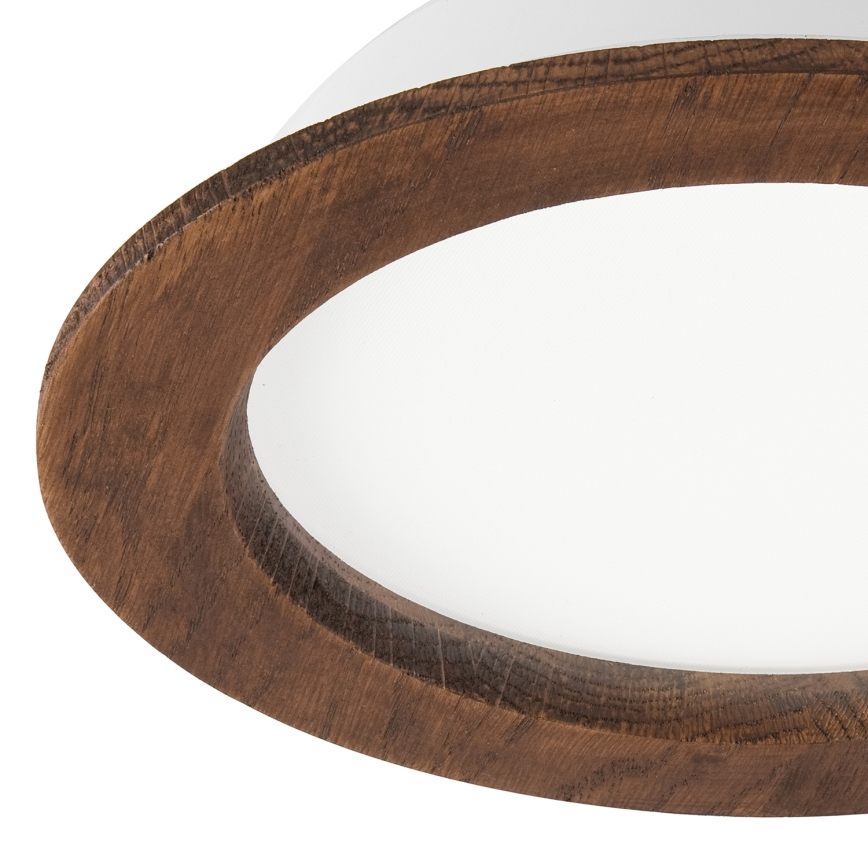 LED Podhledové svítidlo WOODY SPOT LED/16,5W/230V 4000K třešeň ø 18,5 cm