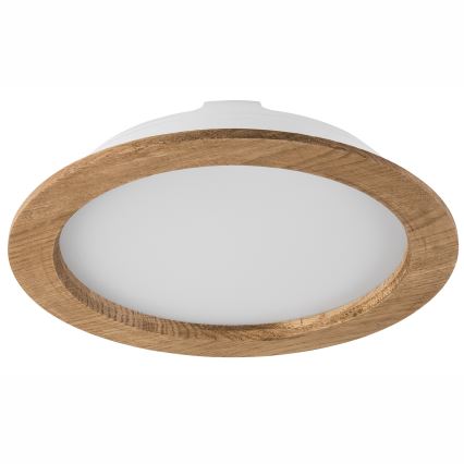 LED Podhledové svítidlo WOODY SPOT LED/23,5W/230V 4000K ořech ø 23,5 cm