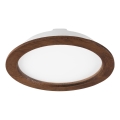 LED Podhledové svítidlo WOODY SPOT LED/23,5W/230V 4000K třešeň pr. 23,5 cm