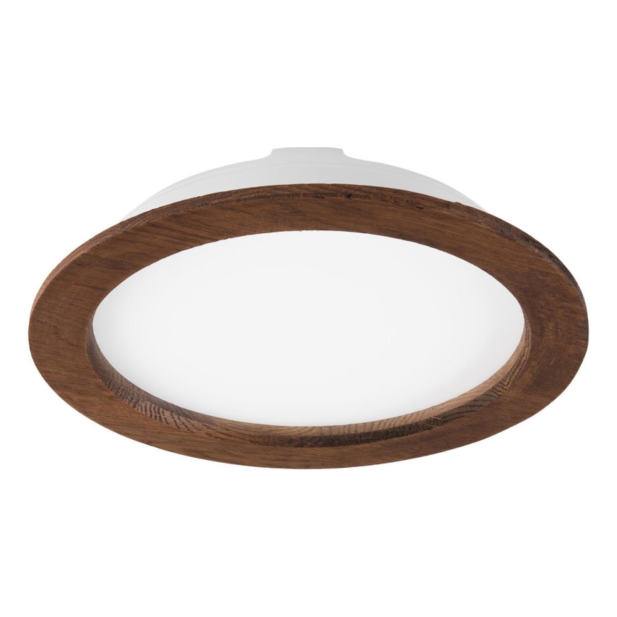 LED Podhledové svítidlo WOODY SPOT LED/23,5W/230V 4000K třešeň pr. 23,5 cm