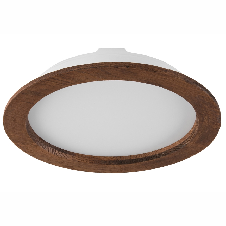 LED Podhledové svítidlo WOODY SPOT LED/23,5W/230V 4000K třešeň ø 23,5 cm