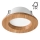LED Podhledové svítidlo WOODY SPOT LED/5,5W/230V 4000K dub ø 10 cm