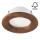 LED Podhledové svítidlo WOODY SPOT LED/5,5W/230V 4000K třešeň ø 10 cm
