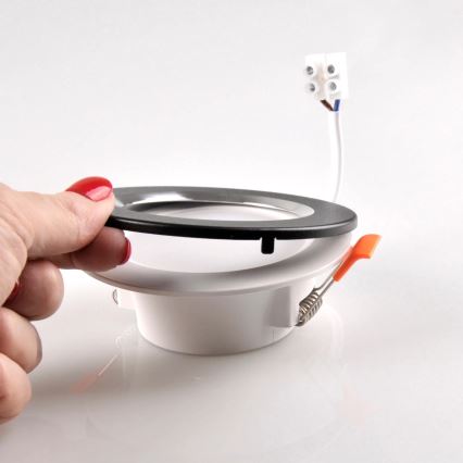 LED Podhledové svítidlo ZOE LED/4,8W/230V černá