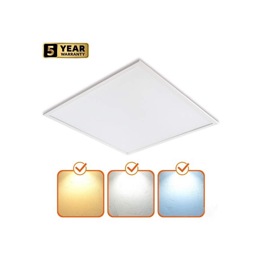 LED Podhledový panel CAPRI LED/25/30/40W/230V 3000/4000/5700K 62x62 cm bílá