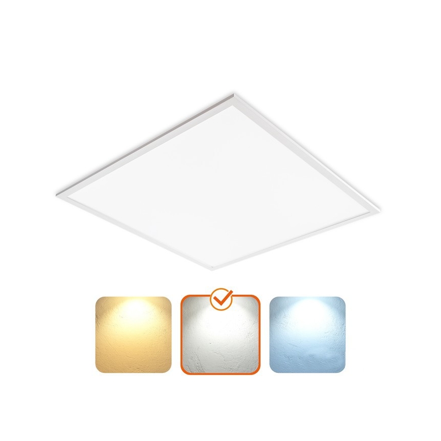 LED Podhledový panel DAVRO LED/40W/230V 4000K UGR19 59,5x59,5 cm bílá