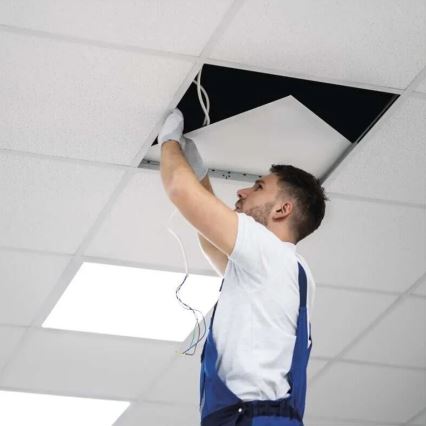LED Podhledový panel PROXO LED/33W/230V 4000K 60x60 cm bílá