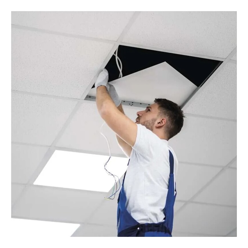 LED Podhledový panel PROXO LED/33W/230V 4000K 60x60 cm bílá