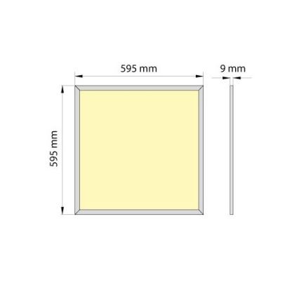 LED Podhledový panel XELENT 60 LED/40W/230V 4000K IP40