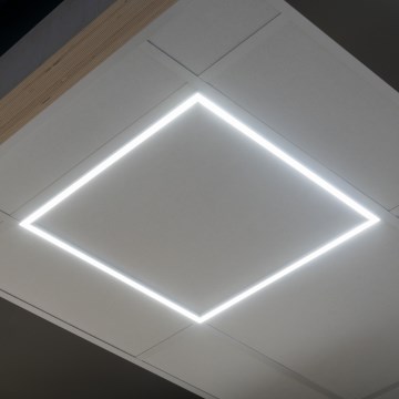 LED Podhledový rám AVAR LED/32W/230V 4000K UGR19 59,5x59,5 cm