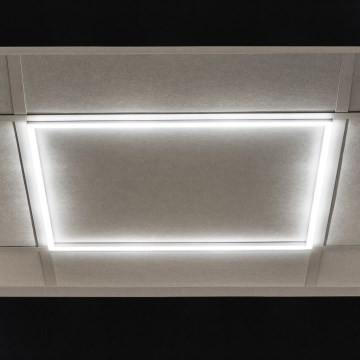 LED Podhledový rám AVAR LED/32W/230V 6000K 59x59 cm