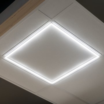 LED Podhledový rám AVAR LED/40W/230V 4000K 59x59 cm