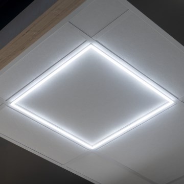 LED Podhledový rám AVAR LED/40W/230V 6000K 59x59 cm