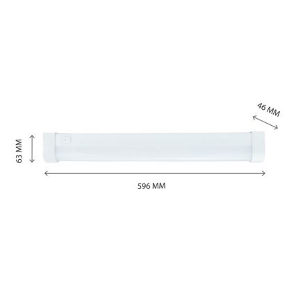 LED Podlinkové svítidlo AQUATICA LED/15W/230V 4000K IP44