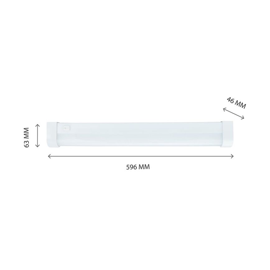 LED Podlinkové svítidlo AQUATICA LED/15W/230V 4000K IP44