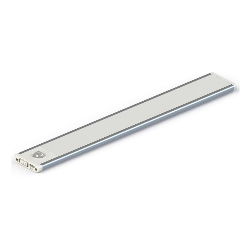 LED Podlinkové svítidlo CABINET-4 s PIR senzorem LED/1,5W/230V 1100mAh 4000K
