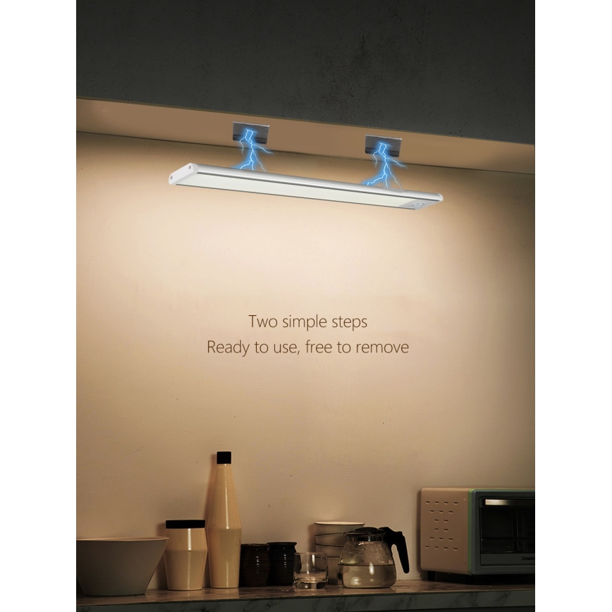 LED Podlinkové svítidlo CABINET-4 s PIR senzorem LED/1,5W/230V 1100mAh 4000K