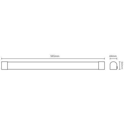 LED Podlinkové svítidlo LED/15W/230V IP44