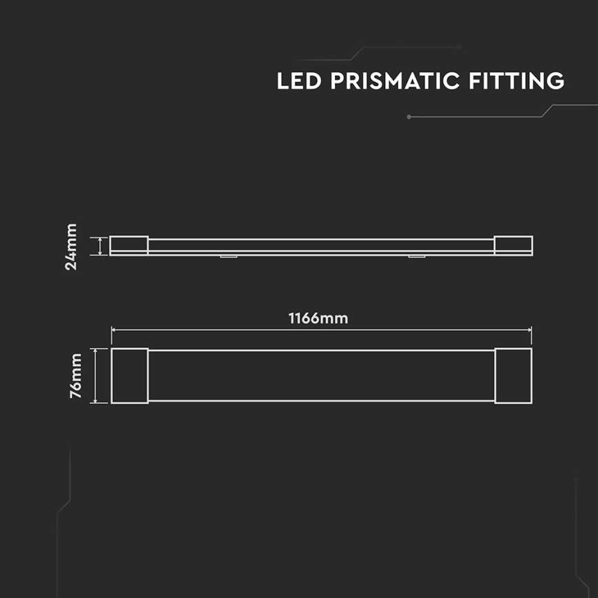 LED Podlinkové svítidlo LED/40W/230V 4000K 116 cm