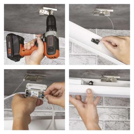 LED Podlinkové svítidlo LED/40W/230V 4000K 120 cm