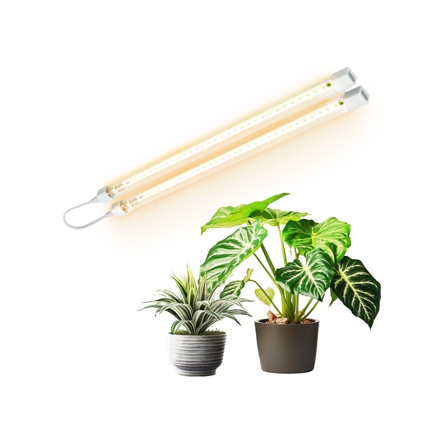 LED Podlinkové svítidlo pro pěstování rostlin GROWLY 2xLED/8,5W/230V bílá