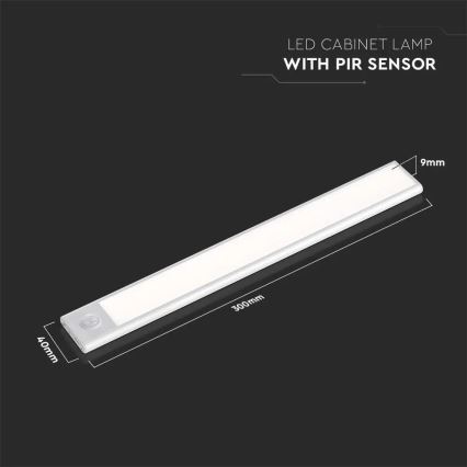 LED Podlinkové svítidlo se senzorem LED/1,5W/5V 3000K 1500 mAh